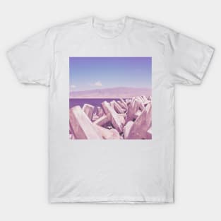 Sea wall, Oman T-Shirt